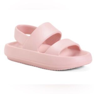BEACH SLIDES by J/SLIDES Womens Size 8 Pink Synthetic New